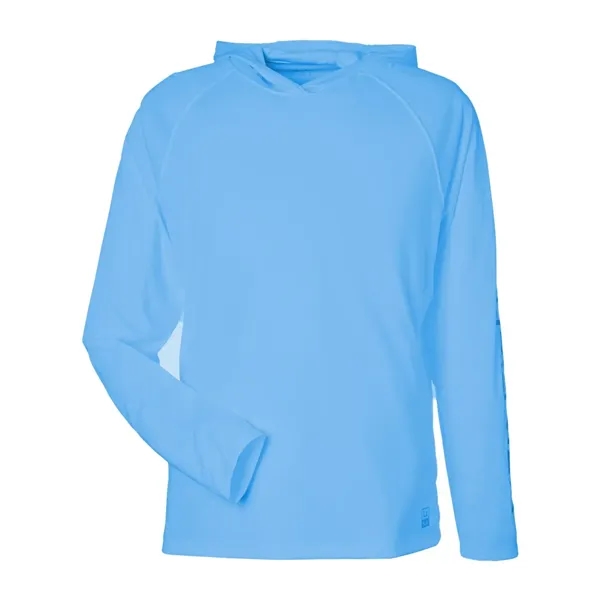 HUK Lopro Long Sleeve Pursuit Hooded T-Shirt... from ASI 84358 S&S Activewear