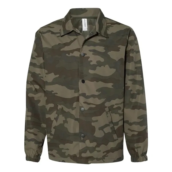 Water-resistant, windbreaker coaches jacket with antique brass details and breathability/permeability.... from ASI 84358 S&S Activewear