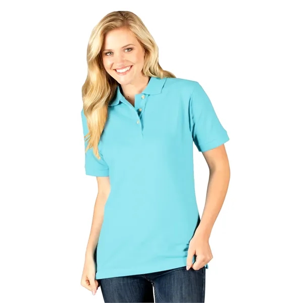 Blue Generation - Women's Pocketless Superblend Pique Polo... from ASI 86018 Scrub Authority