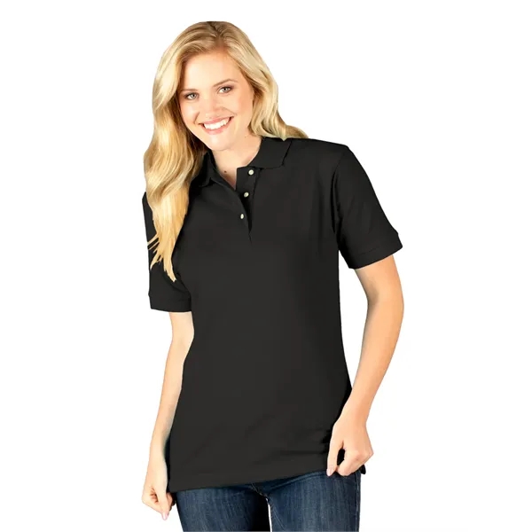 Blue Generation - Women's Pocketless Superblend Pique Polo... from ASI 86018 Scrub Authority