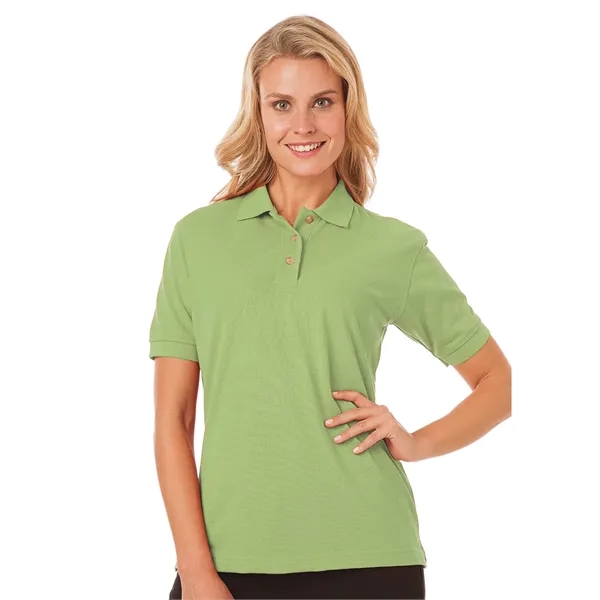 Blue Generation - Women's Pocketless Superblend Pique Polo... from ASI 86018 Scrub Authority