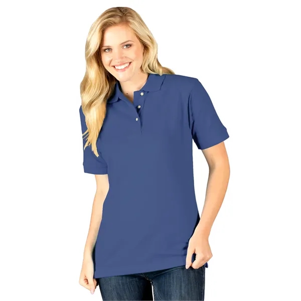 Blue Generation - Women's Pocketless Superblend Pique Polo... from ASI 86018 Scrub Authority