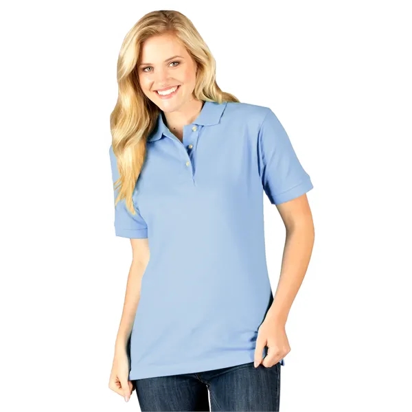 Blue Generation - Women's Pocketless Superblend Pique Polo... from ASI 86018 Scrub Authority