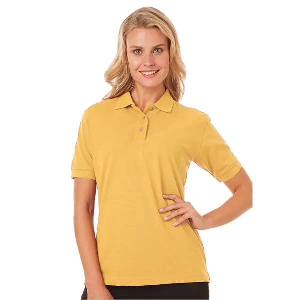 Blue Generation - Women's Pocketless Superblend Pique Polo... from ASI 86018 Scrub Authority