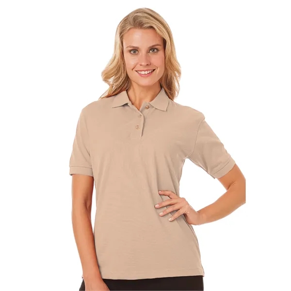Blue Generation - Women's Pocketless Superblend Pique Polo... from ASI 86018 Scrub Authority