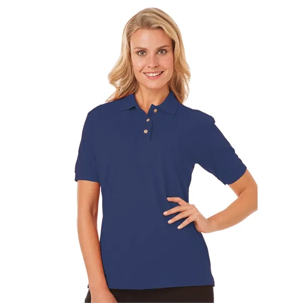 Blue Generation - Women's Pocketless Superblend Pique Polo... from ASI 86018 Scrub Authority