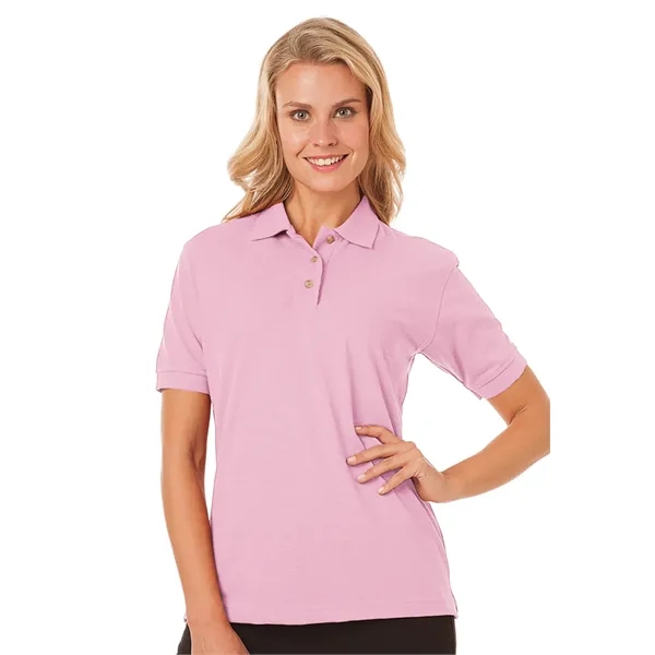 Blue Generation - Women's Pocketless Superblend Pique Polo... from ASI 86018 Scrub Authority