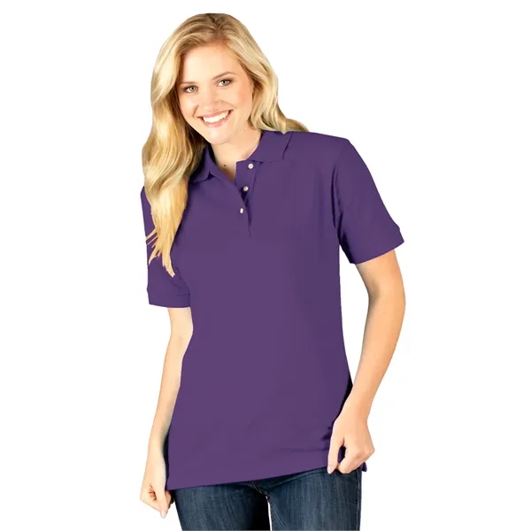 Blue Generation - Women's Pocketless Superblend Pique Polo... from ASI 86018 Scrub Authority