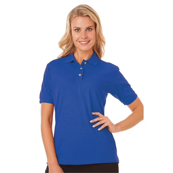 Blue Generation - Women's Pocketless Superblend Pique Polo... from ASI 86018 Scrub Authority
