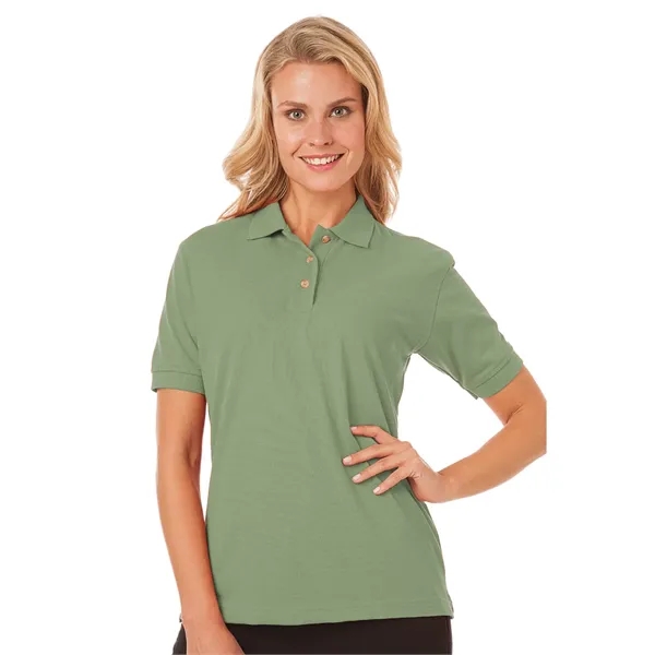 Blue Generation - Women's Pocketless Superblend Pique Polo... from ASI 86018 Scrub Authority