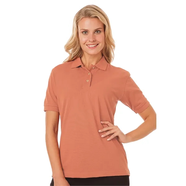 Blue Generation - Women's Pocketless Superblend Pique Polo... from ASI 86018 Scrub Authority