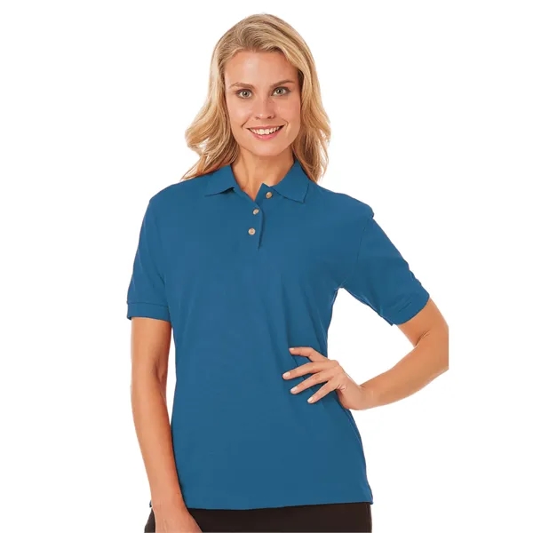 Blue Generation - Women's Pocketless Superblend Pique Polo... from ASI 86018 Scrub Authority