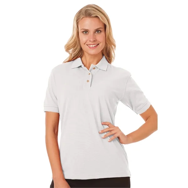 Blue Generation - Women's Pocketless Superblend Pique Polo... from ASI 86018 Scrub Authority