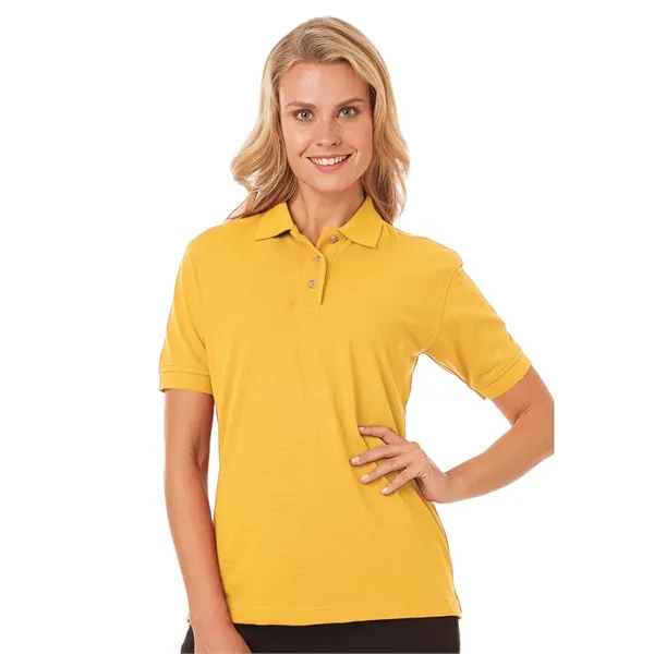 Blue Generation - Women's Pocketless Superblend Pique Polo... from ASI 86018 Scrub Authority