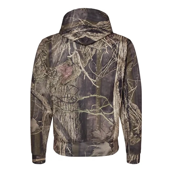 J. America Polyester Tailgate Hooded Pullover Sweatshirt, blank.... from ASI 84358 S&S Activewear