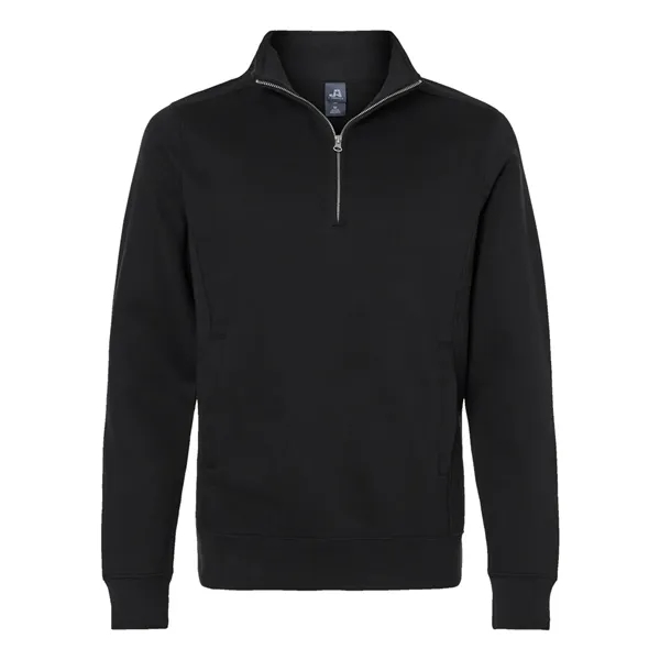 J. America Heavyweight Fleece Quarter-Zip Sweatshirt... from ASI 84358 S&S Activewear