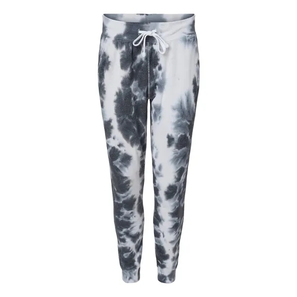 J. America Tie Dye Fleece Joggers... from ASI 84358 S&S Activewear