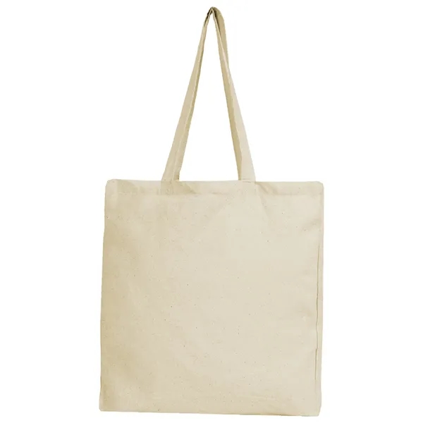 6 oz Cotton Canvas Natural-colored tote bag with 25" handles.... from ASI 74741 NVS Promo Designs, Inc.