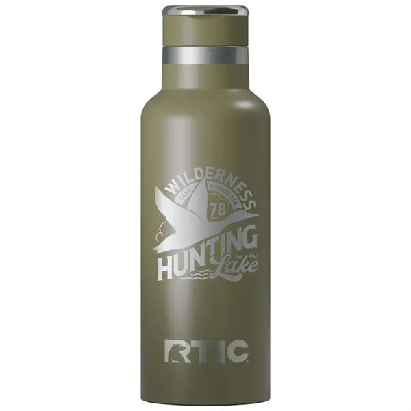 RTIC 16oz stainless steel ceramic lined journey water bottle.... from ASI 74601 Calico