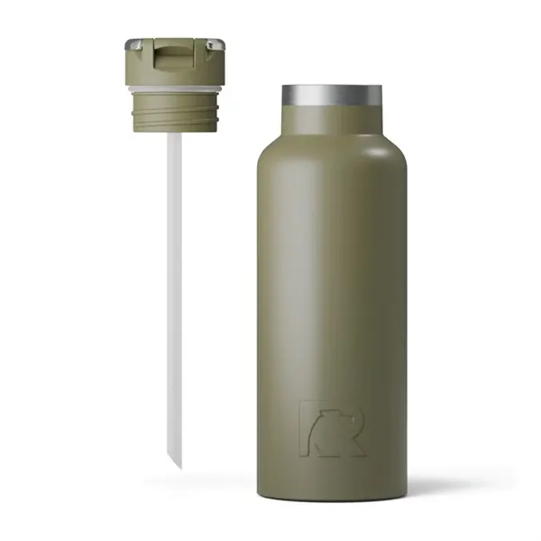 RTIC 16oz stainless steel ceramic lined journey water bottle.... from ASI 74601 Calico