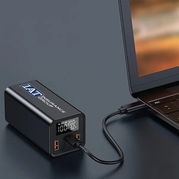 20,000 mAh Multi-Port Power Bank designed to power modern USB-C powered... from ASI 74741 NVS Promo Designs, Inc.