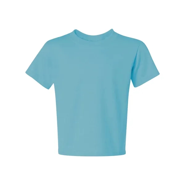 Youth 5.6 oz., 50% cotton / 50% polyester t-shirt. Blank product.... from ASI 84358 S&S Activewear