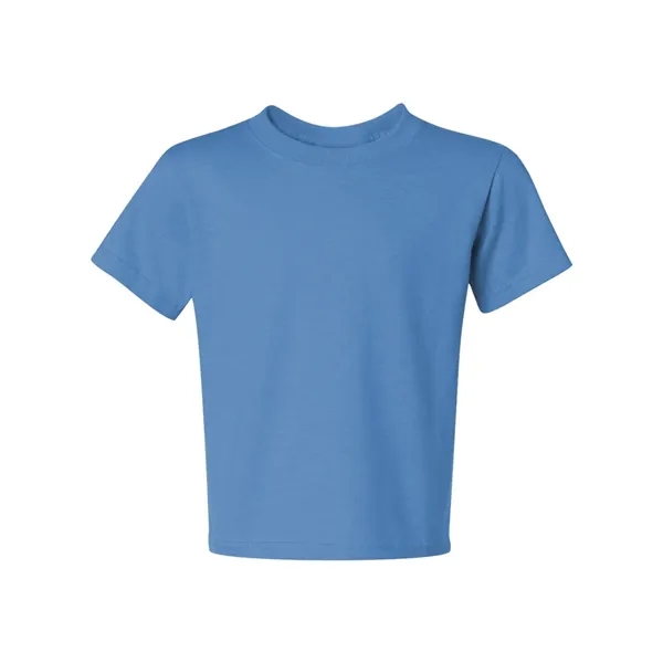 Youth 5.6 oz., 50% cotton / 50% polyester t-shirt. Blank product.... from ASI 84358 S&S Activewear