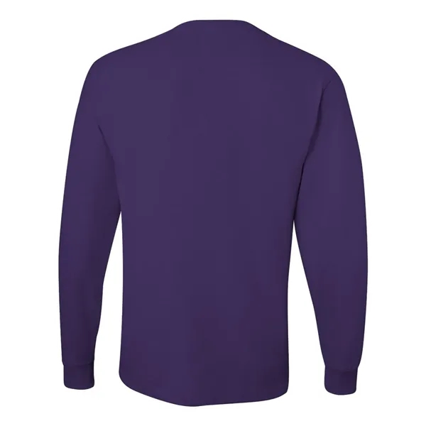 Adult long sleeve 5.6 oz. 50% cotton / 50% polyester t-shirt.... from ASI 84358 S&S Activewear