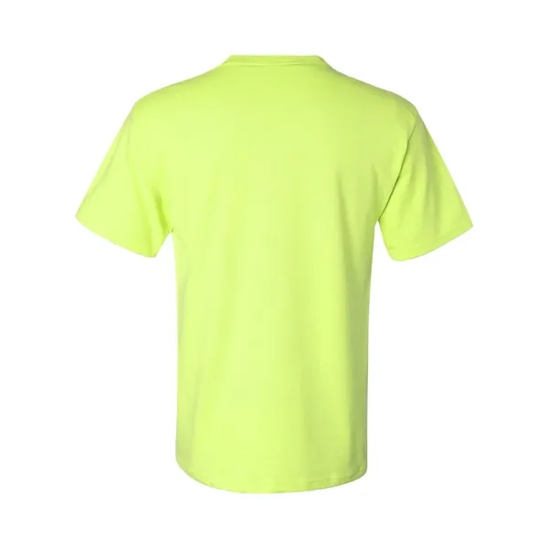 Adult heavyweight blend 5.6 oz., t-shirt with a left chest pocket.... from ASI 84358 S&S Activewear