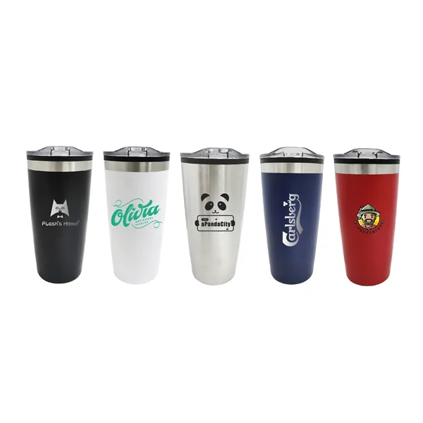 20oz - Stainless Tallboy Coffee Mug.... from ASI 74741 NVS Promo Designs, Inc. / NVS Promo