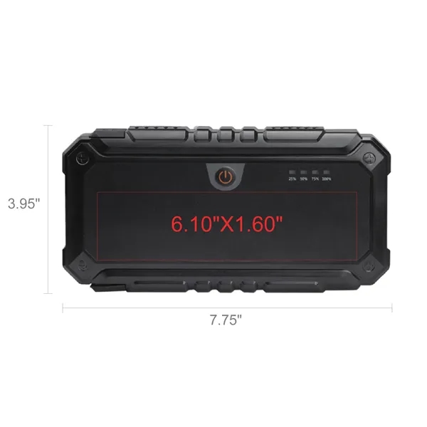 Auto 12V emergency jump start, powerful 1000-amp capacity, up to 40... from ASI 74741 NVS Promo Designs, Inc.