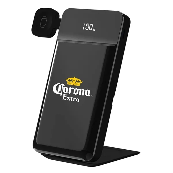 Fast Charging Magnetic Power Bank with 5,000 mAh of power and... from ASI 74741 NVS Promo Designs, Inc.