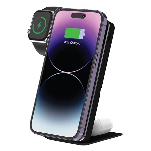 Fast Charging Magnetic Power Bank with 5,000 mAh of power and... from ASI 74741 NVS Promo Designs, Inc.