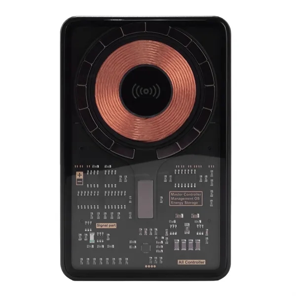 Lucid MagSafe Wireless QI Charging powerbank has a 10,000mAh battery capacity,... from ASI 74741 NVS Promo Designs, Inc.