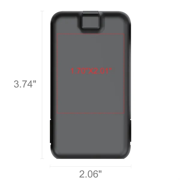 Fast Charging Magnetic Power Bank with 5,000 mAh of power and... from ASI 74741 NVS Promo Designs, Inc.