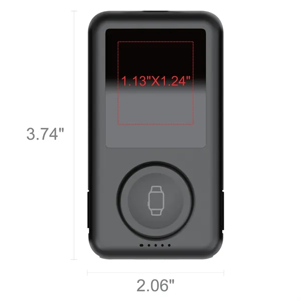 Fast Charging Magnetic Power Bank with 5,000 mAh of power and... from ASI 74741 NVS Promo Designs, Inc.