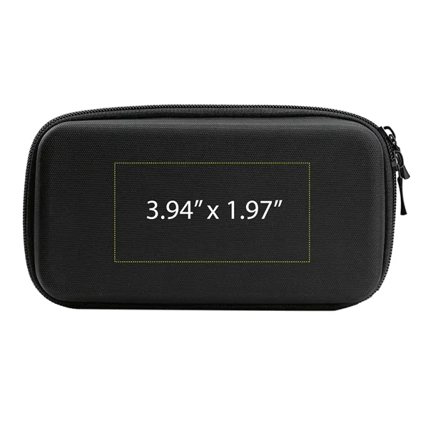 Travel Case, Perfect for Electronic/Tech Accessories. Metal Zipper Pull, Removable Lanyard,... from ASI 74741 NVS Promo Designs, Inc.