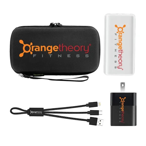 Charging Kit includes, Carrying Case, 10000mAh Tarzana Power Bank, 20w Wall... from ASI 74741 NVS Promo Designs, Inc.