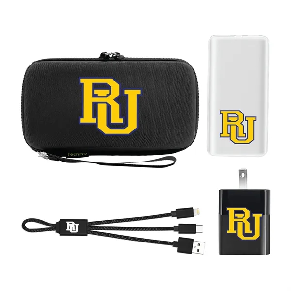 Charging Kit includes, Carrying Case, 10000mAh Tarzana Power Bank, 20w Wall... from ASI 74741 NVS Promo Designs, Inc.