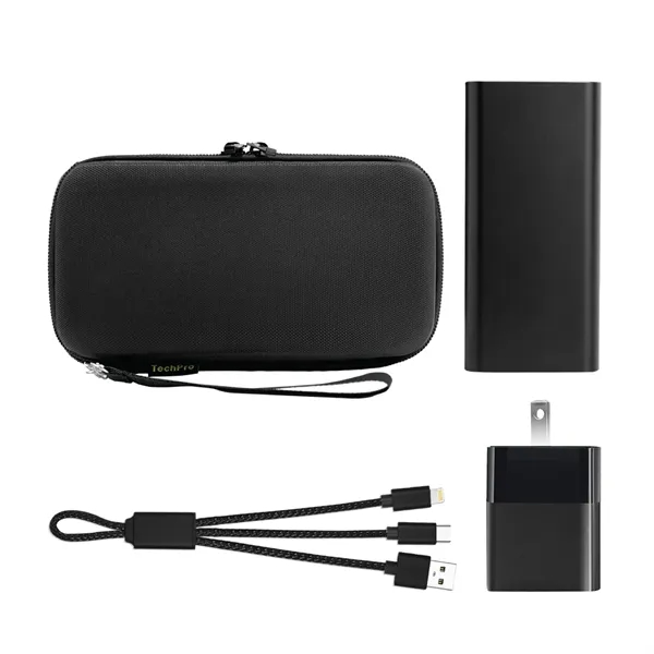 Mobile Accessories Kit, Carrying Case, 20W Wall Charger, Noise Cancelling Earbuds,... from ASI 74741 NVS Promo Designs, Inc.