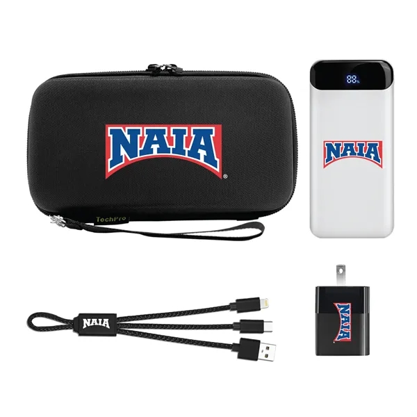 Mobile Accessories Kit, Carrying Case, 20W Wall Charger, Noise Cancelling Earbuds,... from ASI 74741 NVS Promo Designs, Inc.