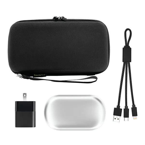 Mobile Accessories Kit, Carrying Case, 20W Wall Charger, Noise Cancelling Earbuds,... from ASI 74741 NVS Promo Designs, Inc.