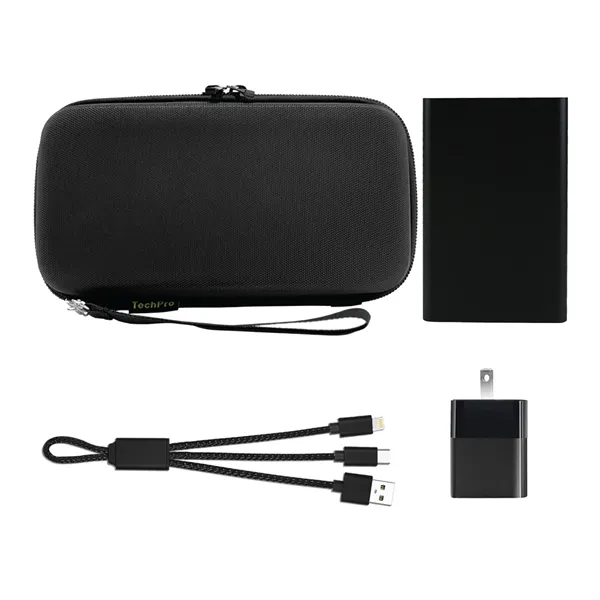 Charging Set, 4,000mAh Power Bank, 20W Wall Charger, Duo USB-C &... from ASI 74741 NVS Promo Designs, Inc.