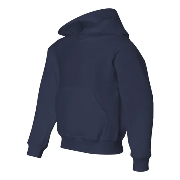Youth 8.0 oz. 50% cotton/50% polyester hooded sweatshirt. Blank product.... from ASI 84358 S&S Activewear