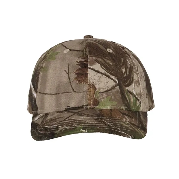 Structured, mid-profile mossy oak camouflage cap. Blank product.... from ASI 84358 S&S Activewear