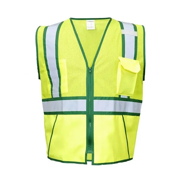 Kishigo Standard Contrast Vest... from ASI 84358 S&S Activewear