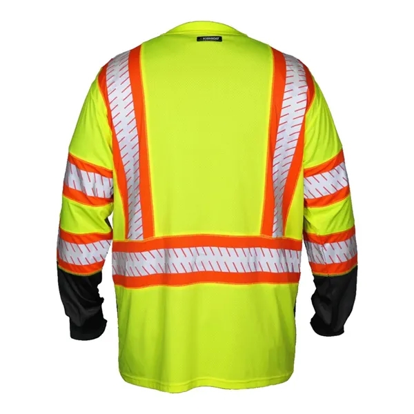 Kishigo DOT Class 3 Long Sleeve T-Shirt... from ASI 84358 S&S Activewear