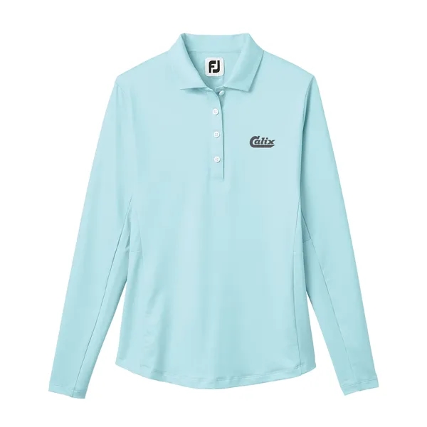 Women's long sleeve sun protection shirt with moisture management and UV... from ASI 57653 Gold Bond