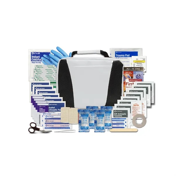 Family first aid kit with essential supplies.... from ASI 84514 Safety Made