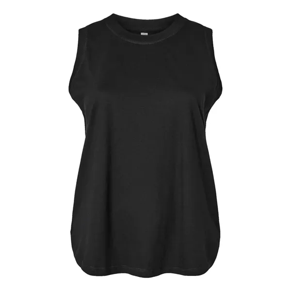 LAT Women's Curvy Relaxed Fine Jersey Tank... from ASI 84358 S&S Activewear